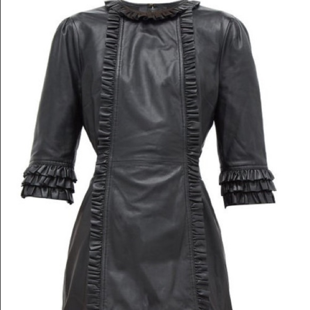 The Vampire’s Wife x Current/Elliot leather dress NWT - Picture 2 of 8
